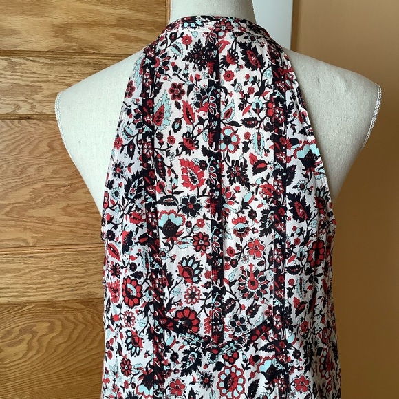 A.L.C. Silk Hadley Floral Mini Dress Size 6 - Picture 7 of 16